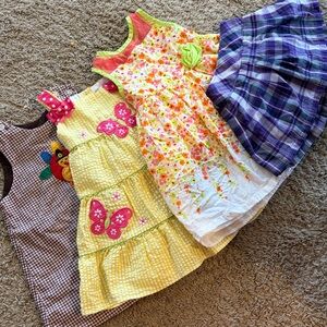 Adorable Girls’ 2T Bundle of Skirts and Dresses